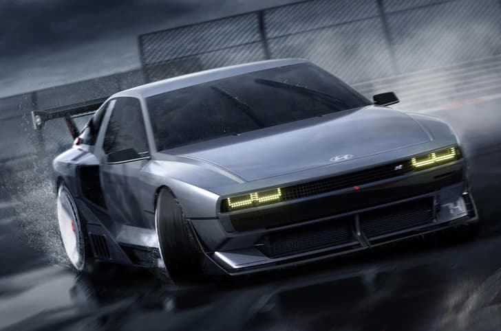 Hyundai N Vision 74 front quarter