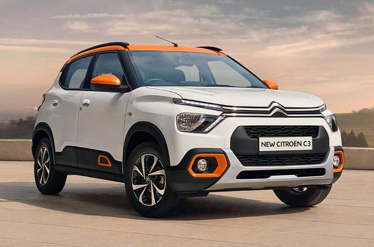 2022 Citroen C3 front three quarter