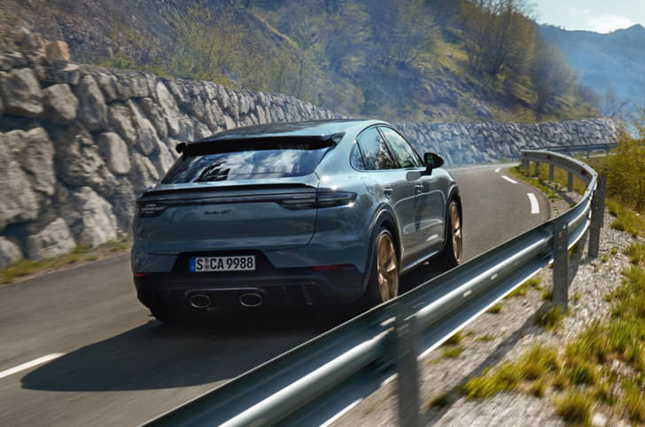 Porsche Cayenne Turbo GT rear quarter