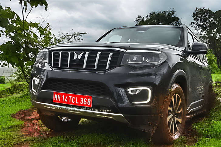 Mahindra Scorpio-N front quarter