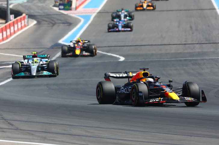 2022 French GP winner Max Verstappen