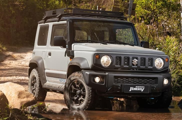 Jimny 4Sport front quarter
