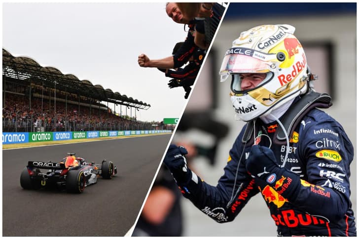 2022 F1 Hungarian GP winner Max Verstappen
