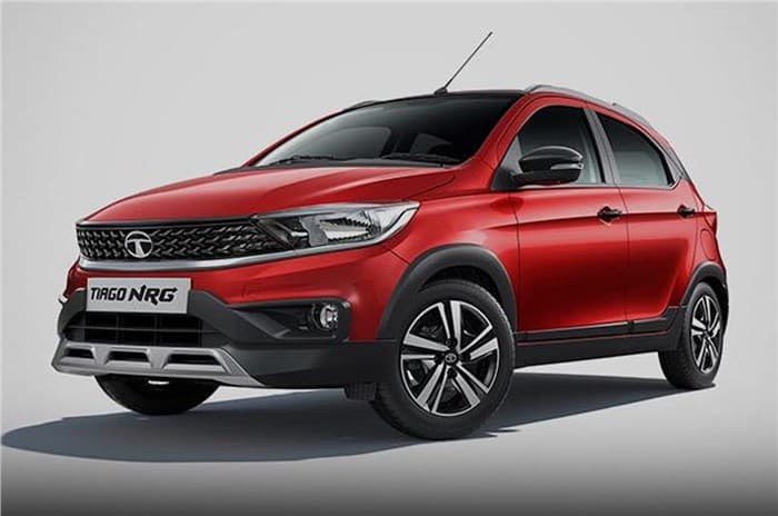 Tata Tiago NRG front quarter