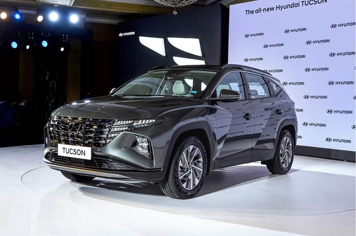 New Hyundai Tucson front