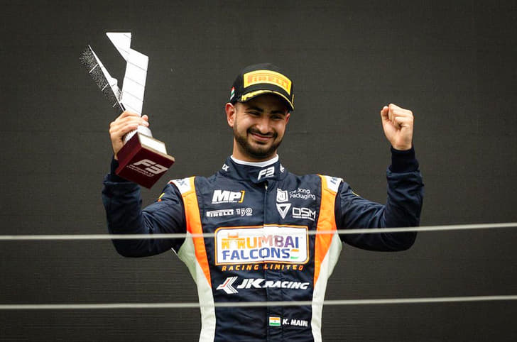 Kush Maini maiden F3 podium, Hungarian GP