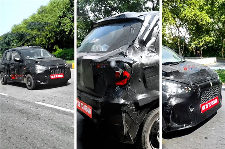 2022 Maruti Suzuki Alto K10 spy shot