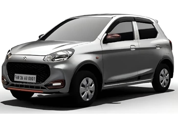New Maruti Suzuki Alto K10 front quarter