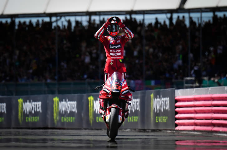 2022 MotoGP British Grand Prix Francesco Bagnaia