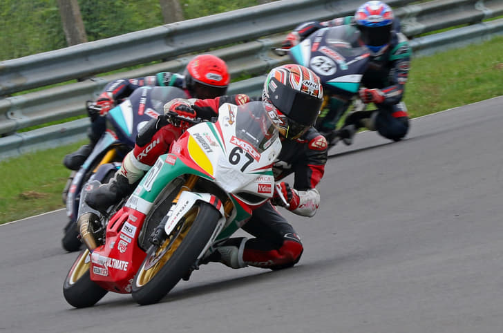 Rajini Krishnan at Round 3 of the 2022 INMRC