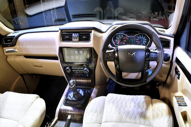 2022 Mahindra Scorpio Classic interior