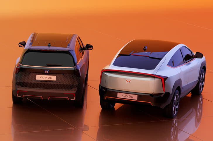 Mahindra XUV.e rear quarter 
