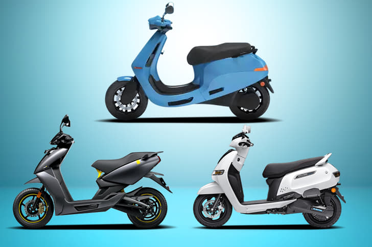 Ola S1 specifications comparison collage.