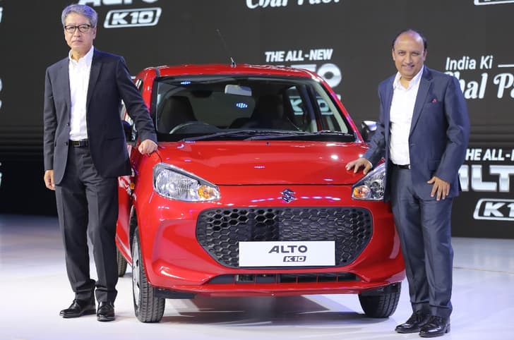 2022 Maruti Suzuki Alto K10 launch front 