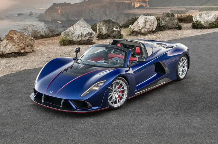 Hennessey Venom F5 Roadster front quarter
