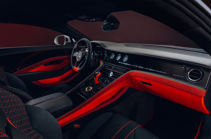 Bentley Batur interior