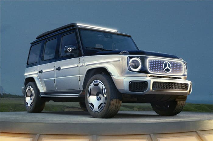 Mercedes EQG concept front quarter 