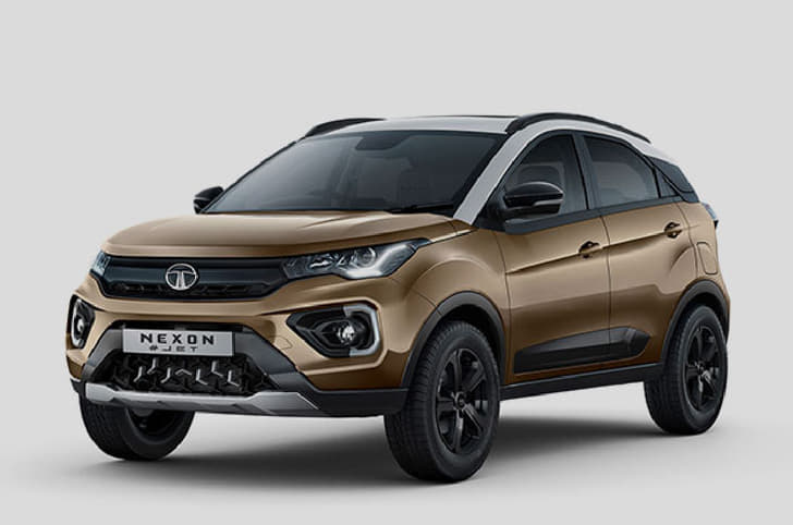 Tata Nexon Jet Edition front quarters