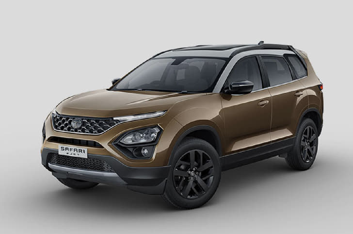 Tata Safari Jet Edition front quarter