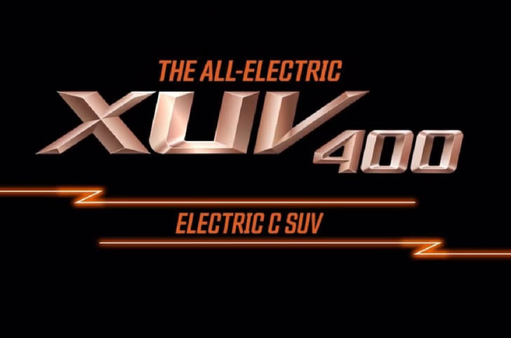 Mahindra XUV400 badge