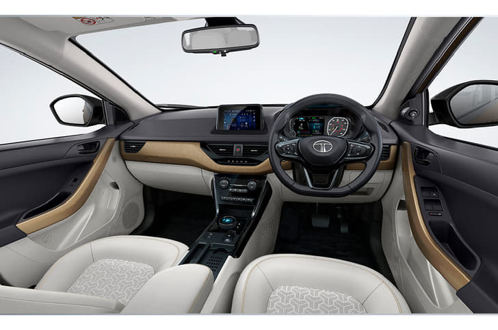 Nexon EV Jet Edition interior