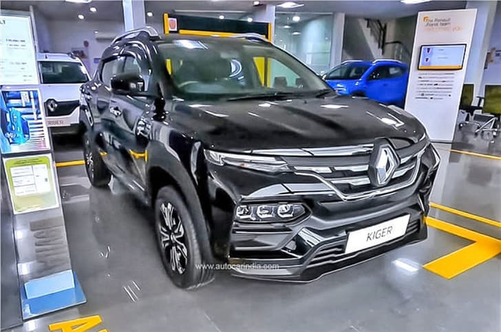 2022 Renault Kiger front quarter.