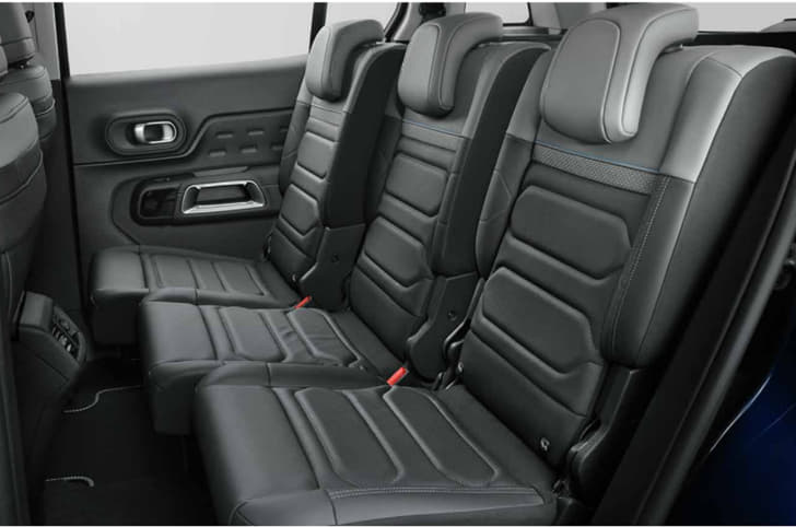 Citroen C5 Aircross rear seats 
