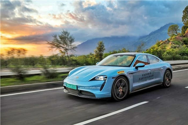 Autocar India completes 4,400km road trip in Porsche Taycan EV 