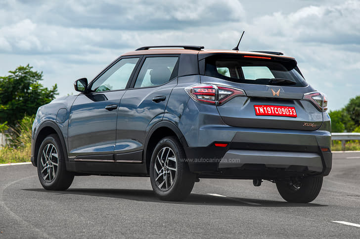 2022 Mahindra XUV400 EV rear quarter