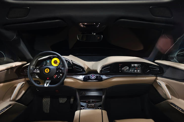 Ferrari Purosangue interior