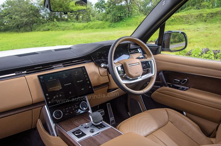 Range Rover interior 