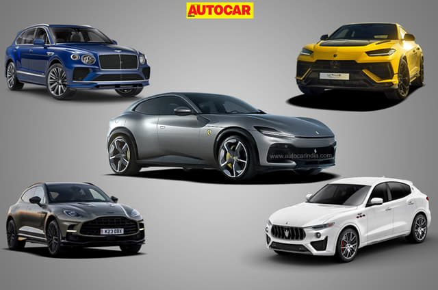 Ferrari Purosangue vs rivals: specifications comparison