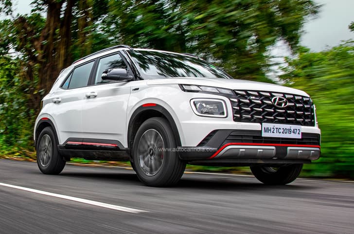 Hyundai Venue N Line front right quarter