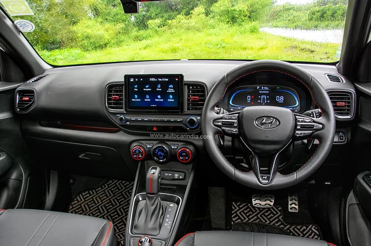 Hyundai Venue N Line dashboard