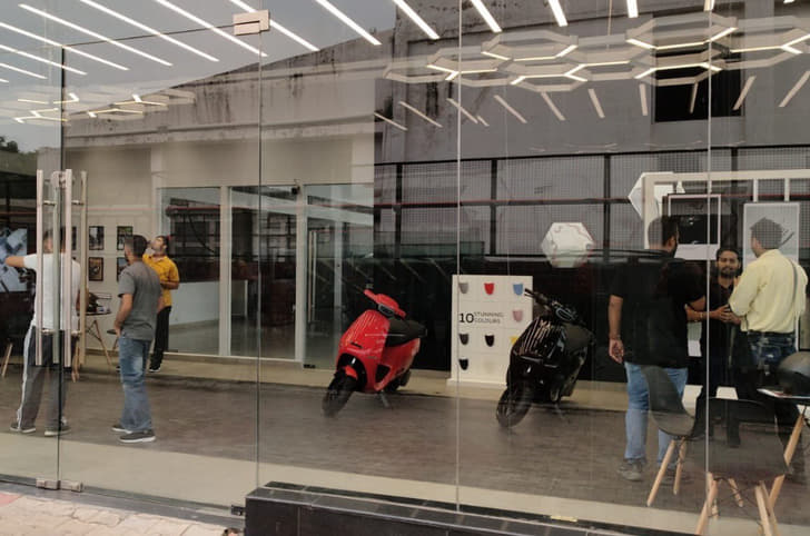 Ola showroom image