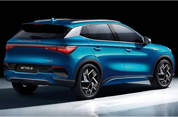 BYD Atto 3 rear quarter