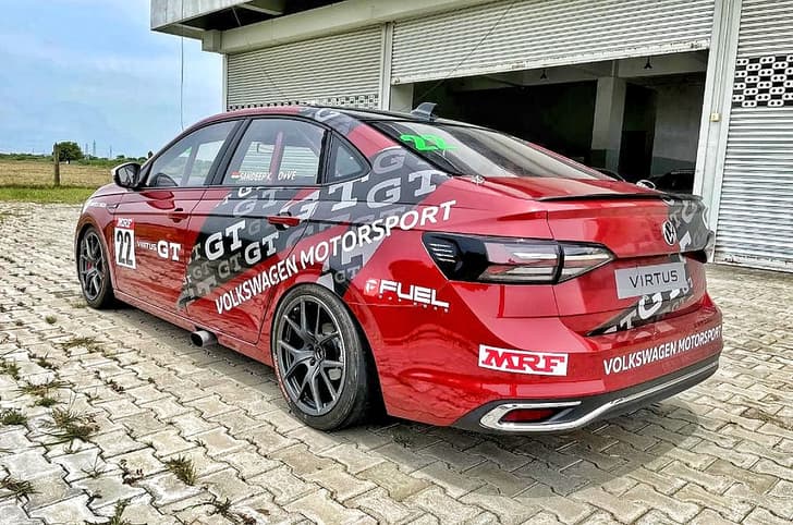 Volkswagen Virtus ITC race car rear