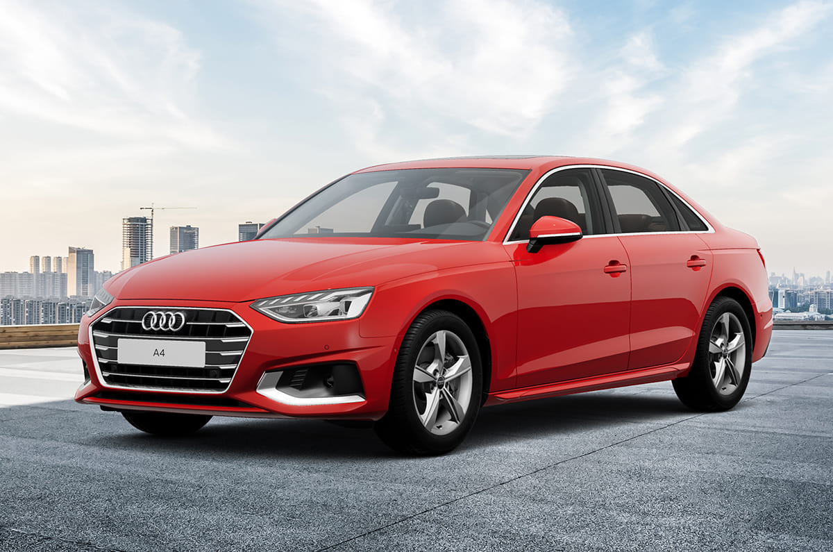 2022 Audi A4 front quarter.