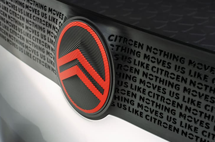 Citroen logo in black