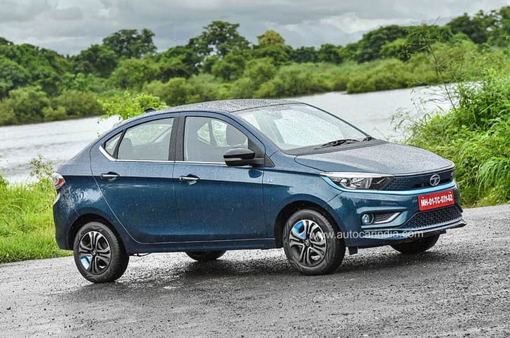 Tigor EV front quarter
