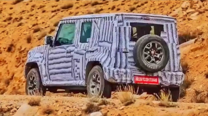 Maruti Suzuki Jimny 5-door rear quarter 