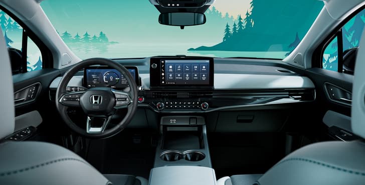 2022 Honda Prologue EV interior.