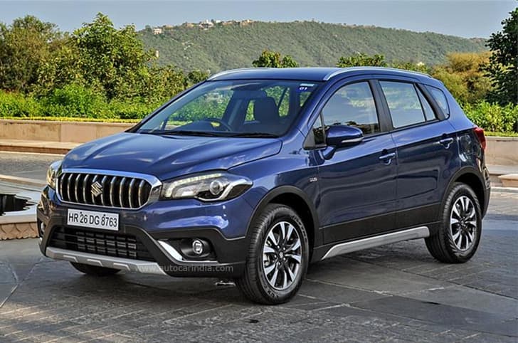 Maruti Suzuki S-Cross front quarter