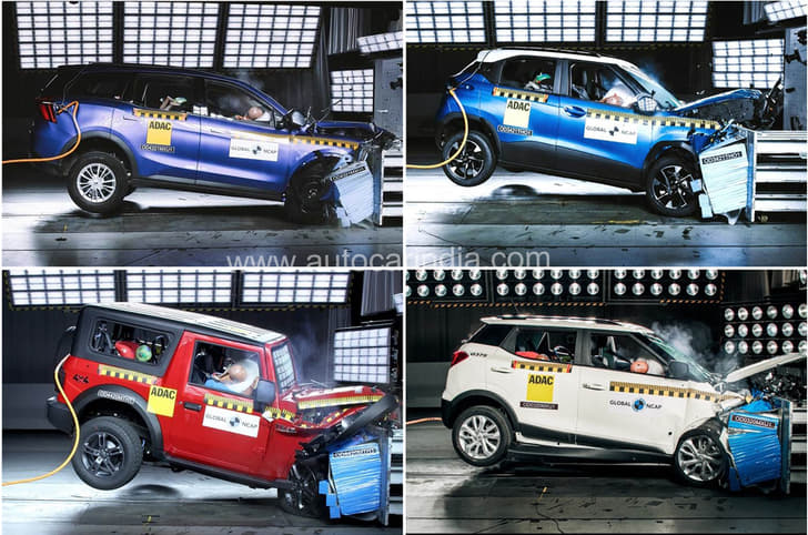 Top 10 safest cars by GNCAP
