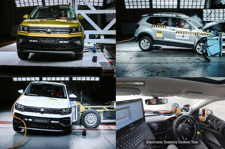 Skoda Kushaq Volkswagen Taigun GNCAP test result