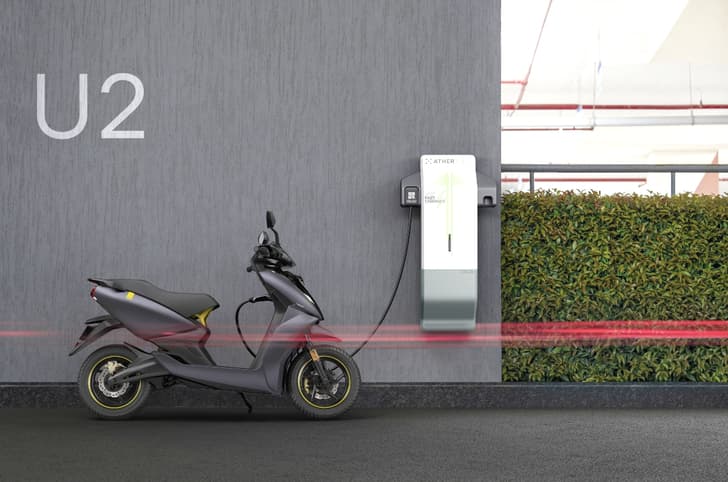 Ather fast-charging network.