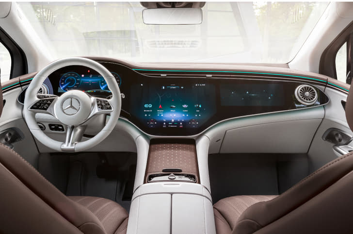 Mercedes-Benz EQE SUV interior