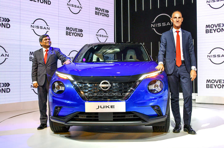 Nissan Juke showcased in India