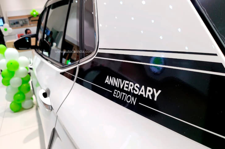 2022 Skoda Kushaq Anniversary Edition badging