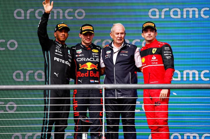 2022 US GP podium